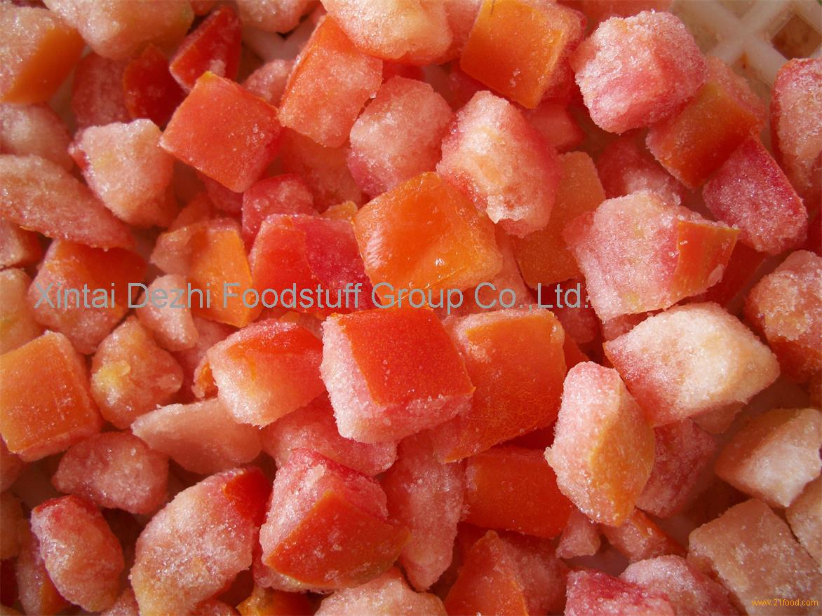 Frozen diced tomatoes