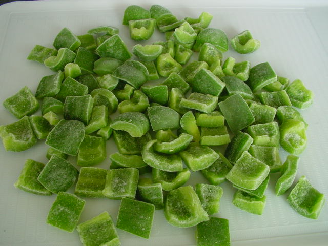 Frozen Green (Red/Yellow) Pepper Dices